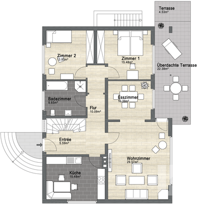 Grundriss Erdgeschoss