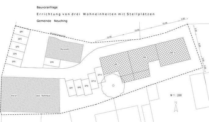 Positiv bewertete Bauvoranfrage v. 16.11.2021