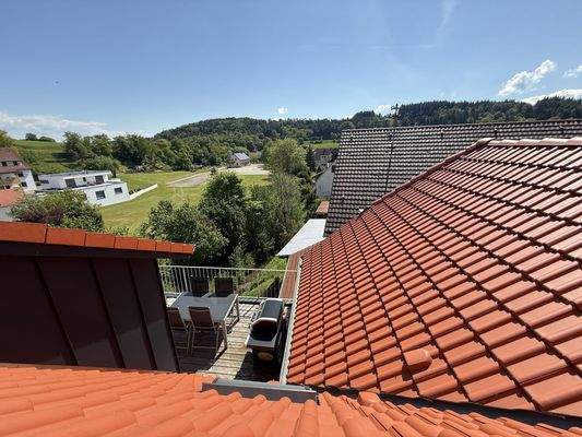 Herrlicher Blick aus Dachflächenfenster DG II