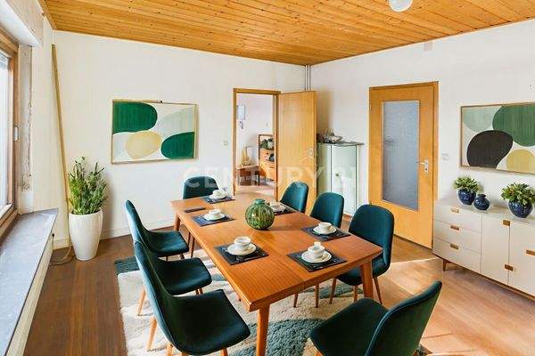 Visualisierte Darstellung des Esszimmers