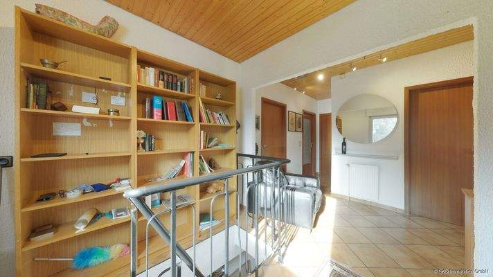 Der geräumige Eingangsbereich