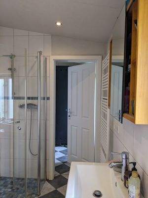 Badezimmer EG Dusche Zugangstür
