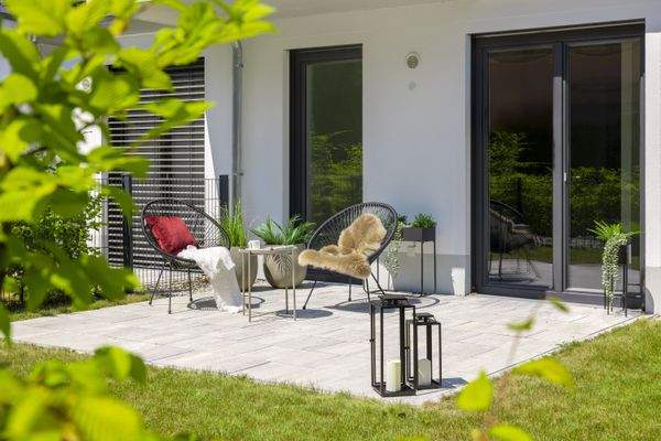 Einladender Sonnenplatz