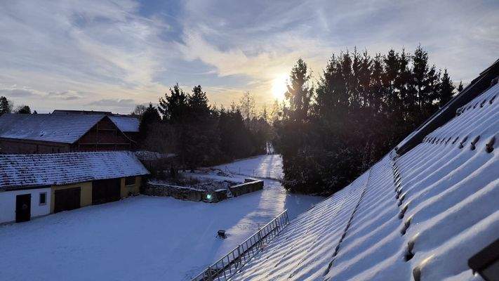 Blick von der Terrasse