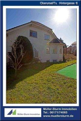 Oberursel  Hintergasse 6 04 Ansicht hinten Garten 