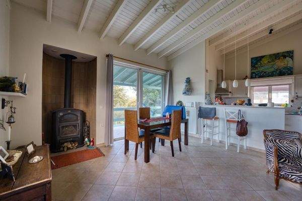 Kreta, Douliana: Faszinierendes Haus mit Meer- und Bergblick