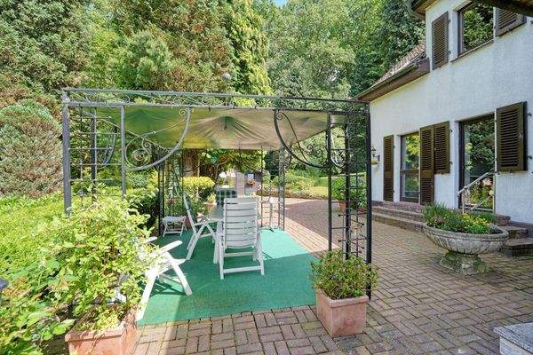 Terrasse vor der Küche