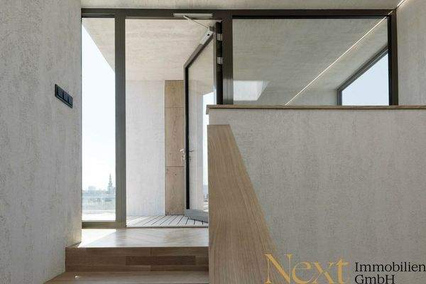 Aufgang zur Dachterrasse