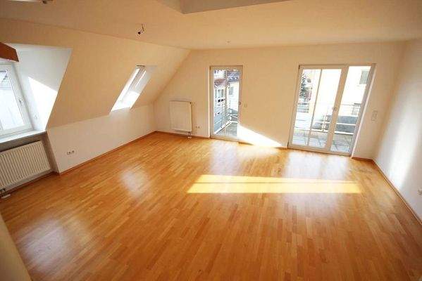 Blick von der Treppe Richtung Wohnen