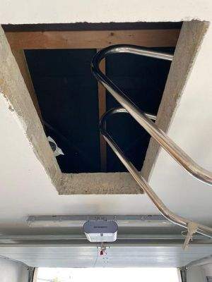 Lagerfläche Garagendach