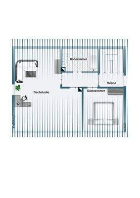 Wohnbeispiel Dachgeschoss