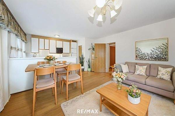 Visualisierung Wohnzimmer_Essbereich