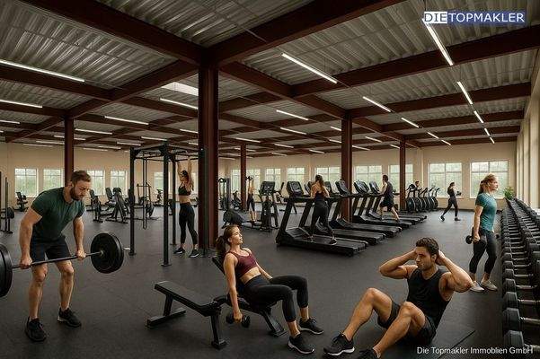 2. Obergeschoss /Visualisierung Freie Fläche 