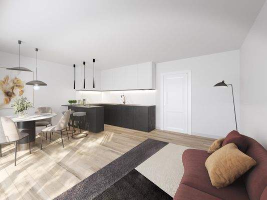 Wohn- und Esszimmer Muster