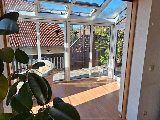 Blick in den Wintergarten