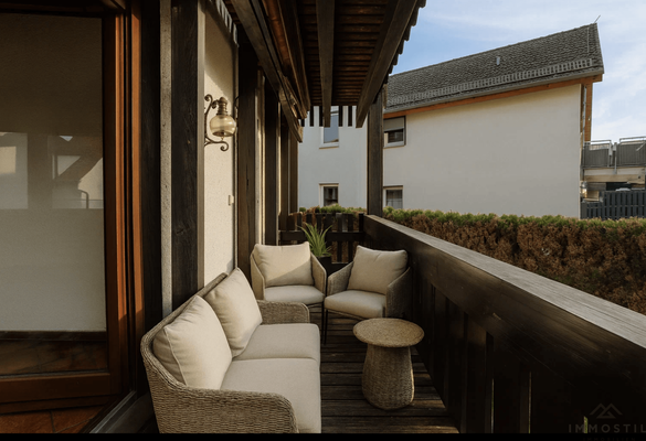 Balkon Einrichtungsbeispiel