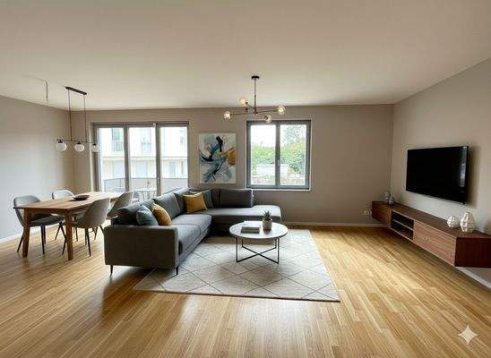 Moderne Wohnungseinrichtung