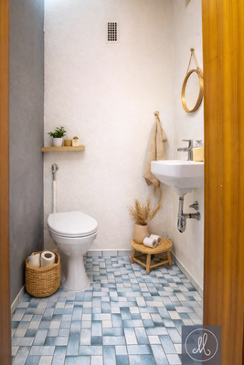 WC virtuell möbliert