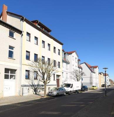 ruhige Straßenlage in verkehrsberuhigter Zone