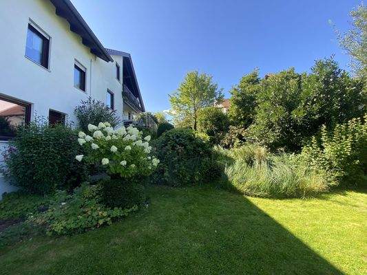 Garten auf der Westseite