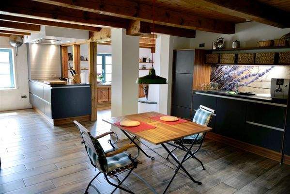 offener Koch-/Essbereich