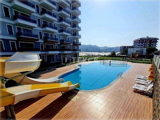 Sea View Ready to Move Apartments in Alanya Demirtaş
