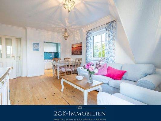 Blick in den Küchenbereich