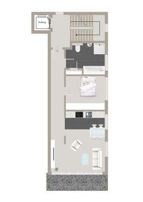 Vermarktungsgrundriss