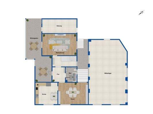 Grundriss 2. Obergeschoss