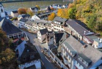 Außenansicht Richtung Rhein