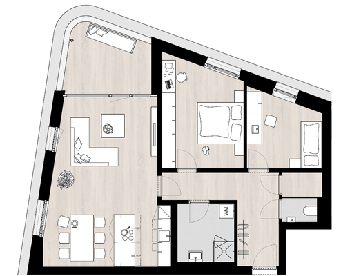 Grundriss Top C22 (unverbindlich)