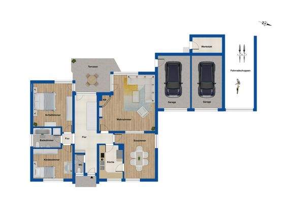 Grundriss Erdgeschoss