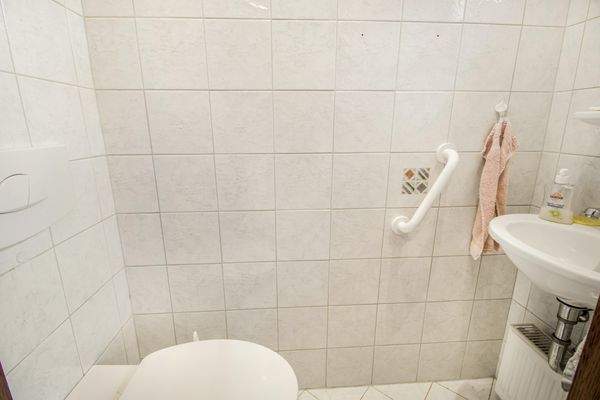 WC im Erdgeschoss