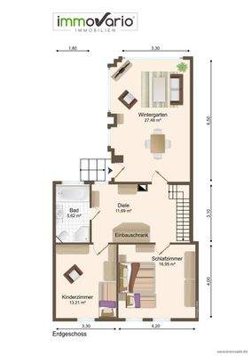 Grundriss Erdgeschoss