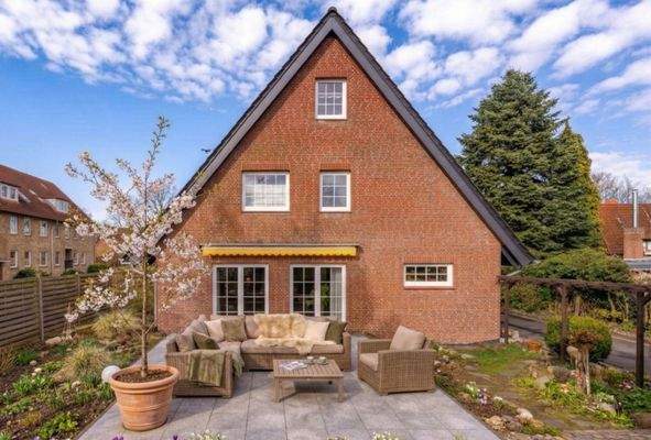 Südansicht des Hauses 