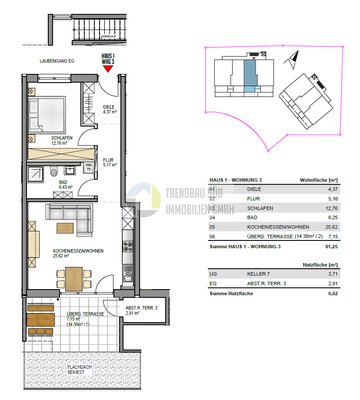 EG Wohnung Nr. 03 - Haus 1