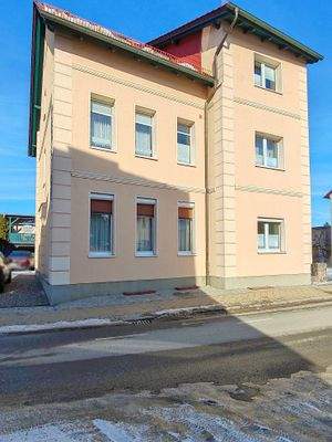 Ansicht Pension Straßenseite