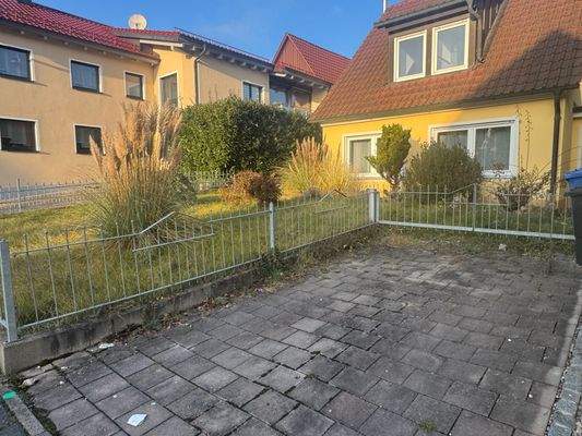 Stellplatz und Gartenanteil