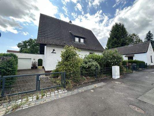 Frontalansicht Straße