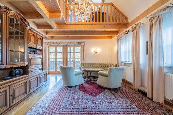 Wohnzimmer im neuen Teil (von 1996)