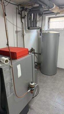 Brennwerttherme Warmwasser