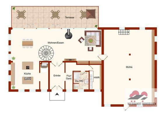 Grundriss Erdgeschoss