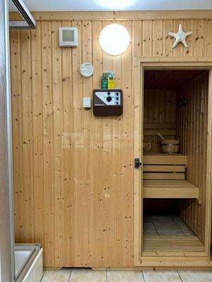 Sauna im Kellergeschoss