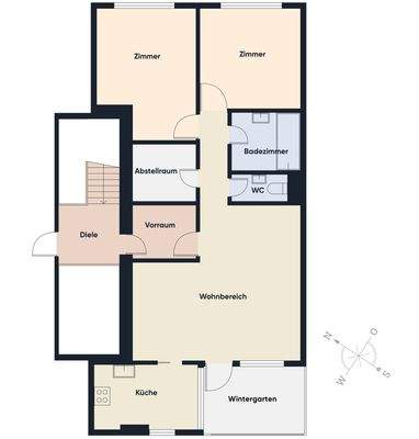 Grundriss ohne Maßstab