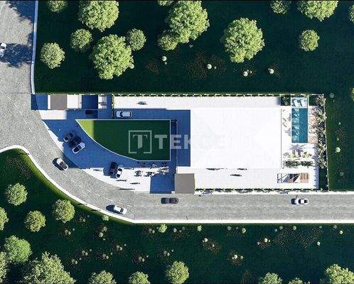 3-Bedroom Apartments in a Project with a Pool in Bursa