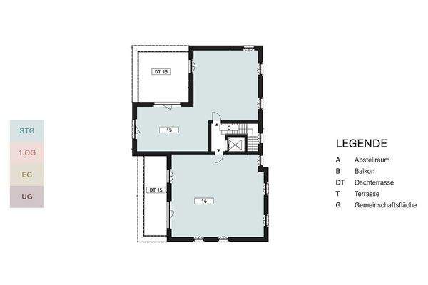 Geschossübersicht Staffel