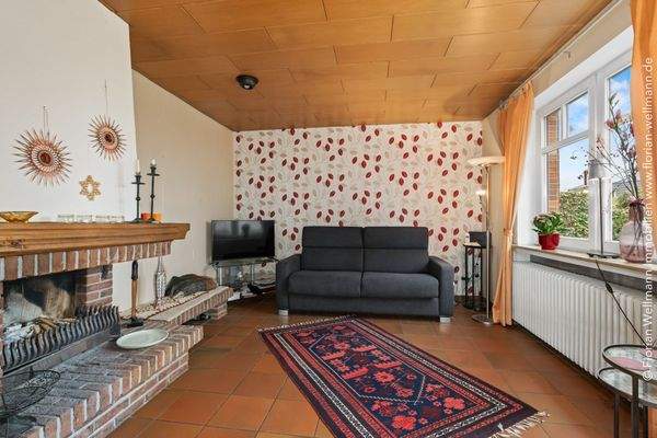 Wohnen Erdgeschoss mit Kamin (39,12 m²) ...