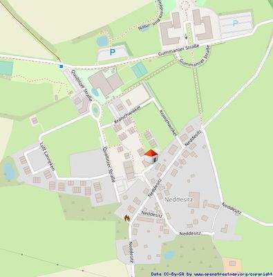 Lage in Neddesitz