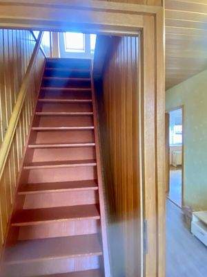 Die Treppe in das DG