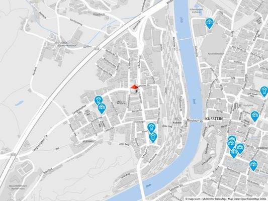 Geolyzer Kartenausschnitt